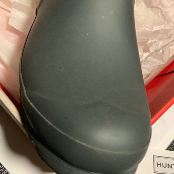 Hunter Women’s original back adj short boots Size 7 color Firth/Atlantis - Picture 9 of 15